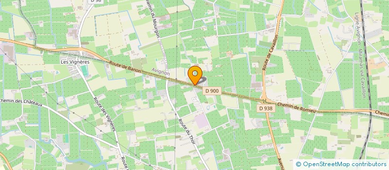 localisation de l'entreprise D&P GOUDOU LAUZE  L'ISLE-SUR-LA-SORGUE