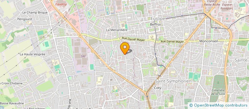 localisation de l'entreprise D.P. INVEST 37  FONDETTES