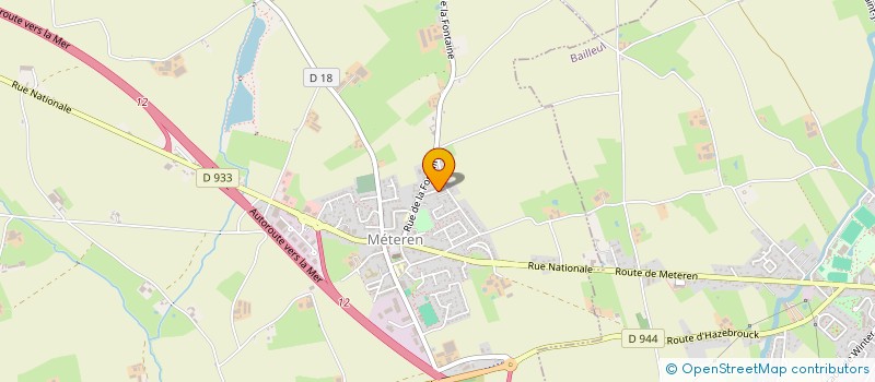 localisation de l'entreprise D&P PATRIMOINE  METEREN