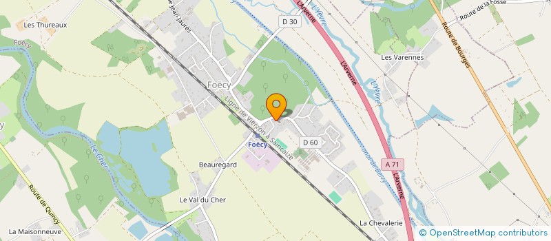 localisation de l'entreprise D.P.Q.P  SAINTE-THORETTE