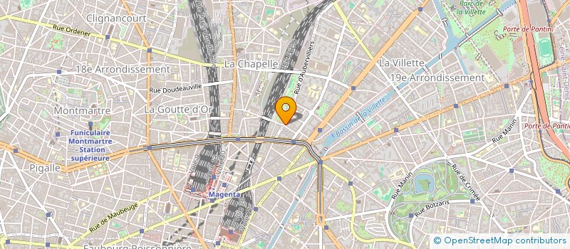 localisation de l'entreprise D.P.R.  PARIS