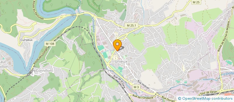 localisation de l'entreprise D. P. S. à UNIEUX
