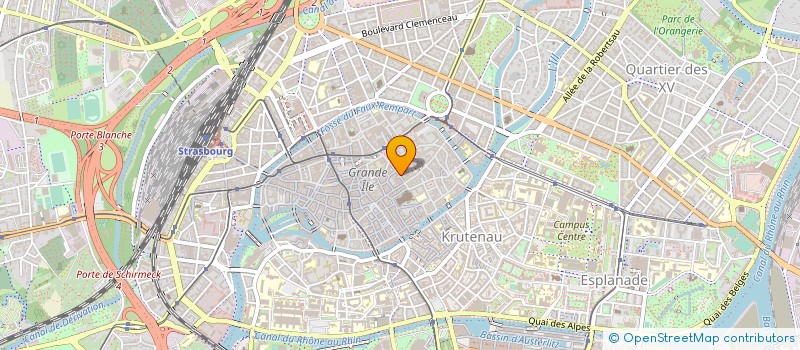 localisation de l'entreprise D.P.S. à STRASBOURG
