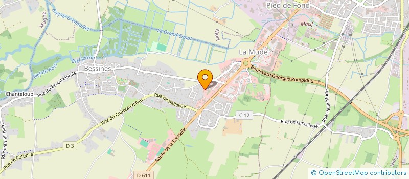 localisation de l'entreprise D.P.S AUTOMOBILES  BESSINES