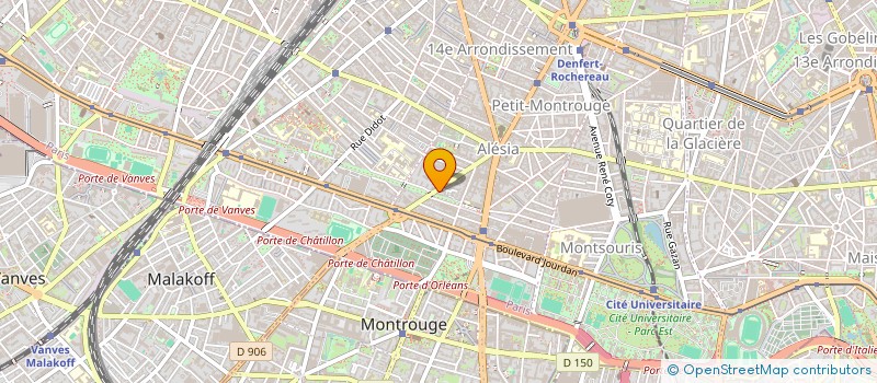 localisation de l'entreprise D.P.S SERVICES  PARIS