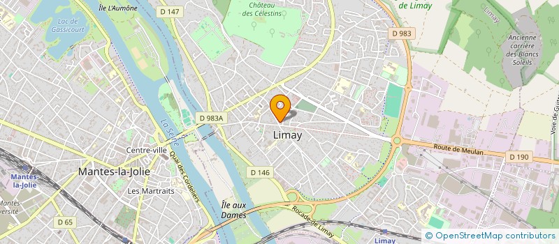 localisation de l'entreprise D PASS ET DU SON à LIMAY