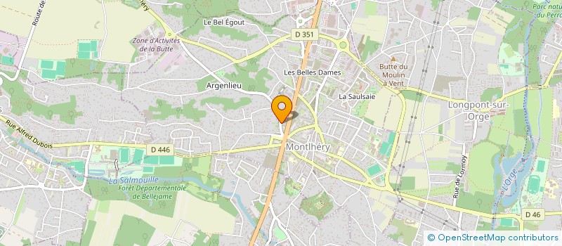 localisation de l'entreprise D PATRUT  MONTLHERY