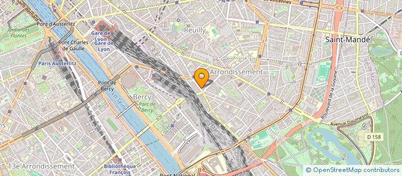 localisation de l'entreprise D.PHI CONSULTING  PARIS