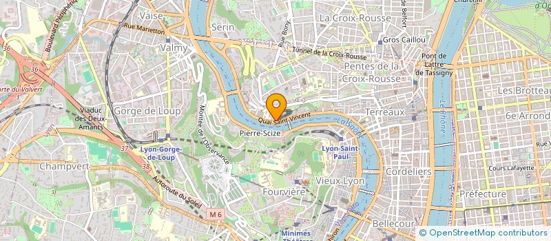 localisation de l'entreprise D-PHI INGENIERIE CONSEIL à LYON