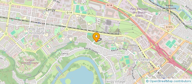 localisation de l'entreprise D PLACARDS  CERGY