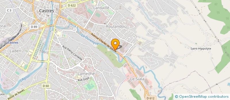 localisation de l'entreprise D-PLAN à CASTRES