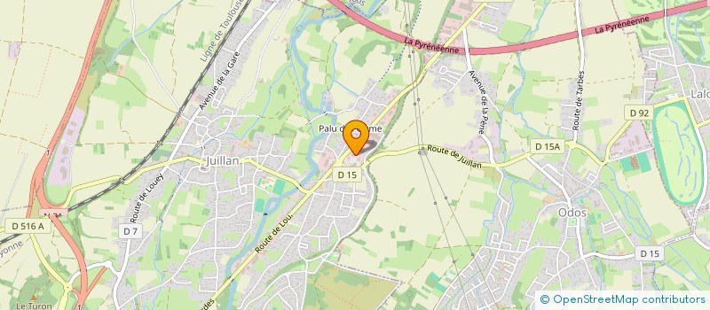 localisation de l'entreprise D.R.  JUILLAN