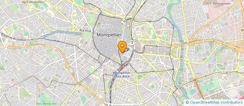 localisation de l'entreprise D.R.D. à MONTPELLIER