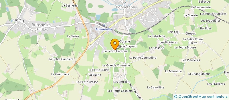 localisation de l'entreprise D.R.D. PRESTATION AUTOMOBILE  BONNETABLE