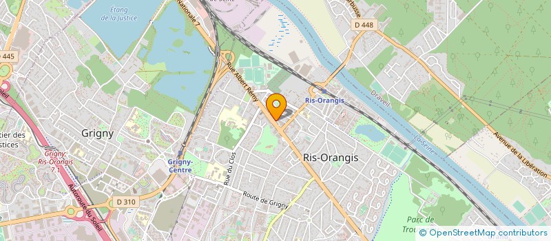localisation de l'entreprise D & R DEVELOPPEMENT à RIS-ORANGIS