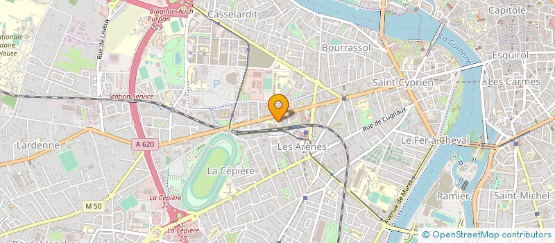 localisation de l'entreprise D.R.E.A.M DEVELOPPEMENT ET RECHERCHES EN APPLICATIONS MEDICALES à TOULOUSE
