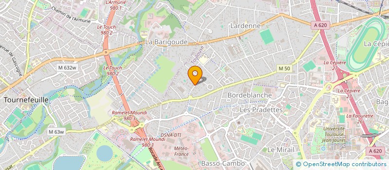 localisation de l'entreprise D R ETANCHEITE à TOULOUSE