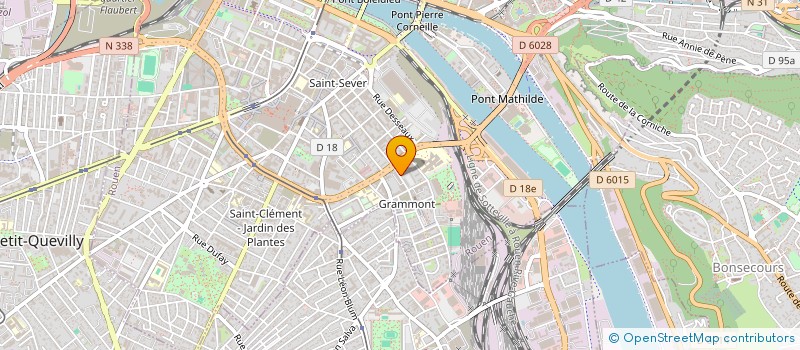 localisation de l'entreprise D.R. FIBRE à ROUEN