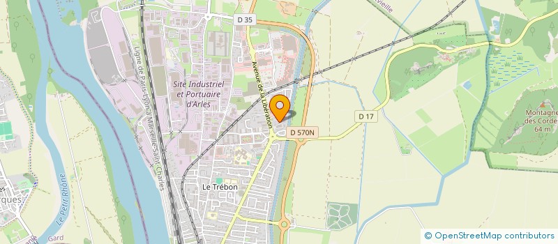 localisation de l'entreprise D-R-H  ARLES