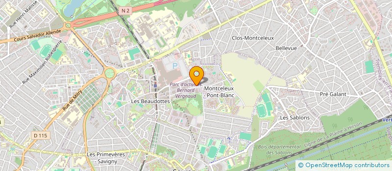 localisation de l'entreprise D.R.H. INFORMATIQUE DATA REPAIR HEAD à SEVRAN
