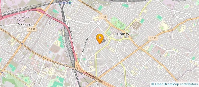 localisation de l'entreprise D.R.I. CONSTRUCTION à DRANCY