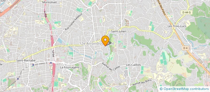 localisation de l'entreprise D.R.I.M  MARSEILLE