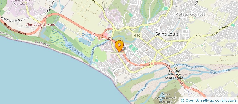 localisation de l'entreprise D R M S à SAINT-LOUIS