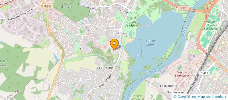 localisation de l'entreprise D.R.P.A  SAINT-LEGER-DE-LINIERES