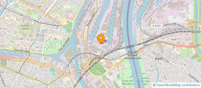 localisation de l'entreprise D.R.S. à STRASBOURG