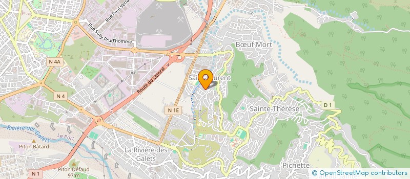 localisation de l'entreprise D.R. TARAJ GROUP à LA POSSESSION