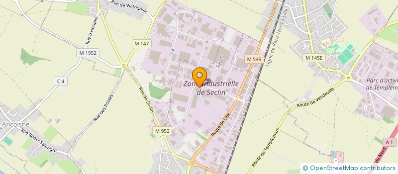 localisation de l'entreprise D.R.V.  SECLIN