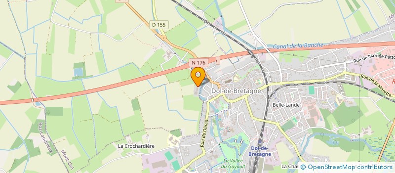 localisation de l'entreprise D.R.V.H.  MONT-DOL