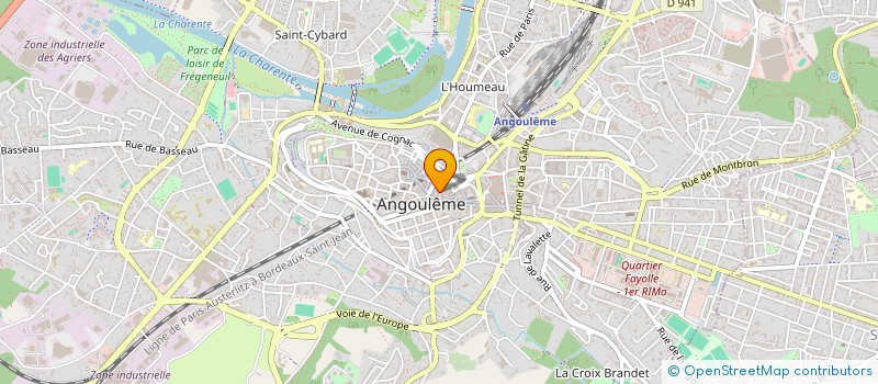localisation de l'entreprise D.REC PROMOTION DU GROUPE MRDOOPER  ANGOULEME