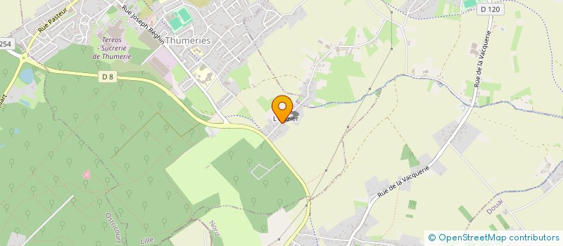 localisation de l'entreprise D RENOV à THUMERIES