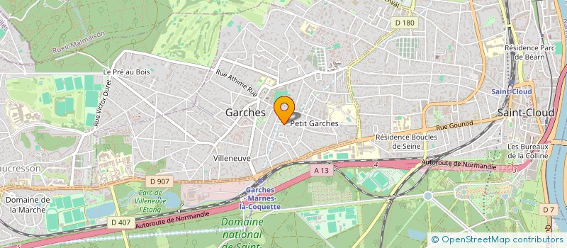 localisation de l'entreprise D RENOV  GARCHES