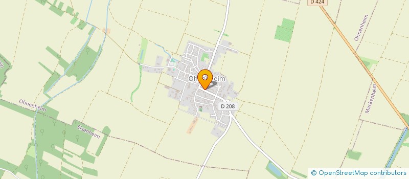 localisation de l'entreprise D'RIEDFERME  OHNENHEIM