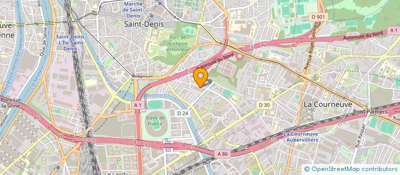 localisation de l'entreprise D-ROAD CARS à SAINT-DENIS