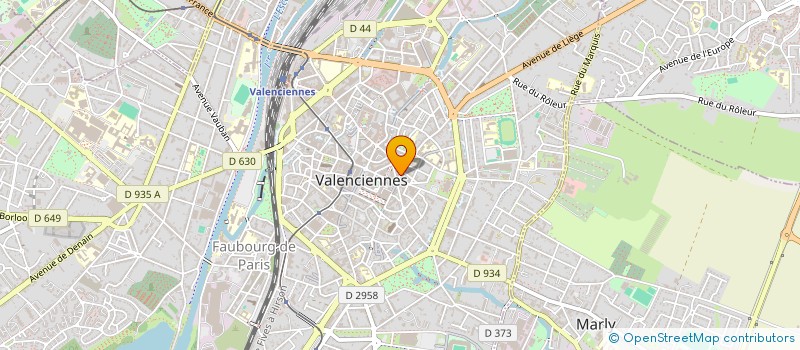 localisation de l'entreprise D'ROLES DE JEUX  VALENCIENNES