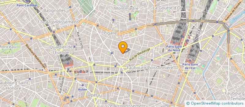 localisation de l'entreprise D.ROSE à PARIS