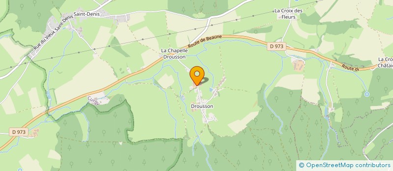 localisation de l'entreprise D'ROUSSON  CURGY