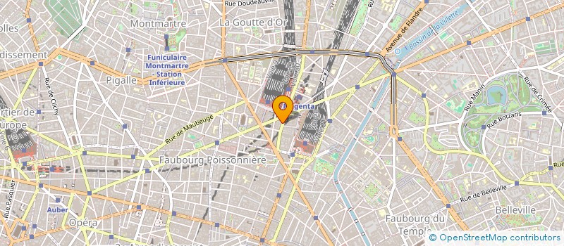 localisation de l'entreprise D-RUSH à PARIS