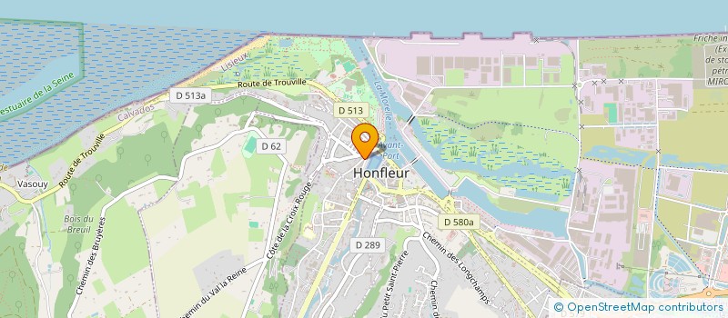 localisation de l'entreprise D&S 2 à HONFLEUR
