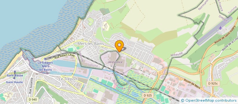 localisation de l'entreprise D & S  MERS-LES-BAINS