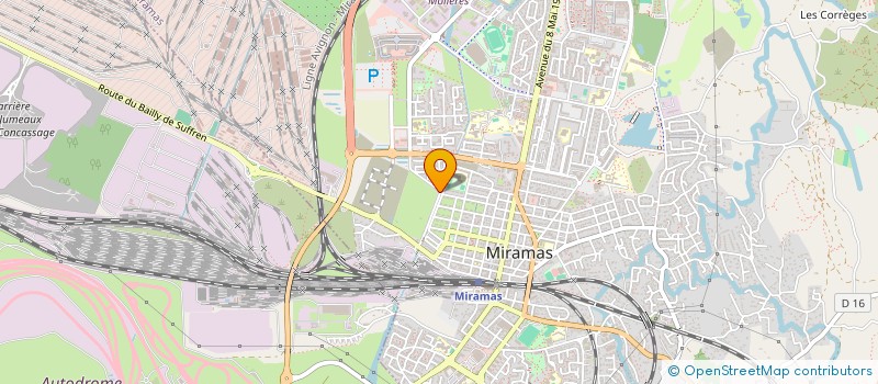 localisation de l'entreprise D S  MIRAMAS