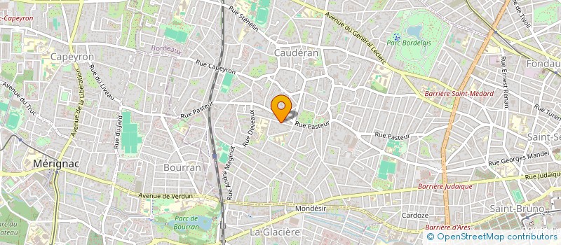 localisation de l'entreprise D.S. BAT  BORDEAUX