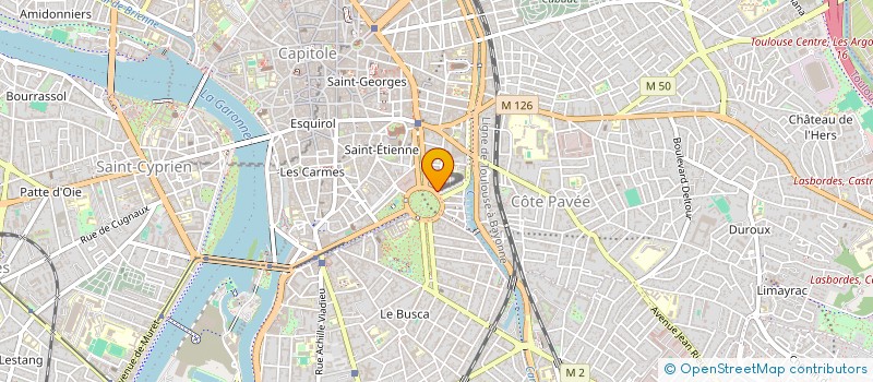 localisation de l'entreprise D.S.C.P à TOULOUSE