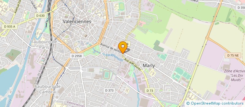 localisation de l'entreprise D.S. COMPTOIR AUTOMOBILE à MARLY