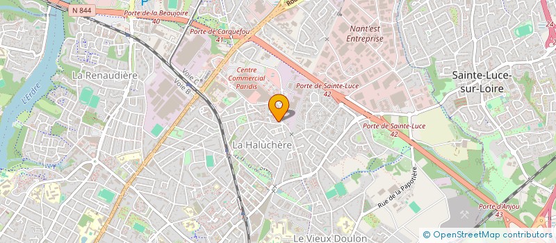 localisation de l'entreprise D.S.CONSTRUCTION à NANTES
