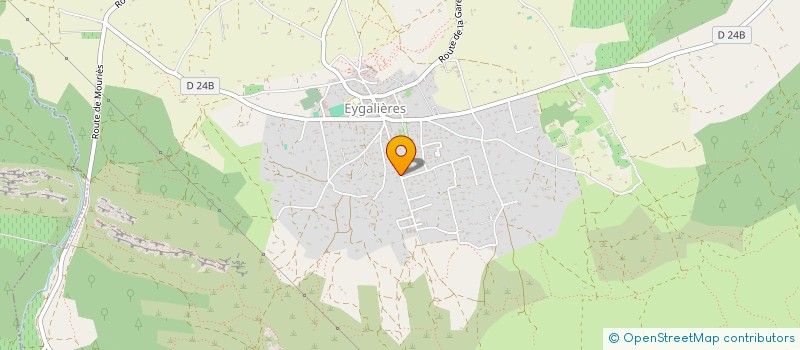 localisation de l'entreprise D S D  EYGALIERES