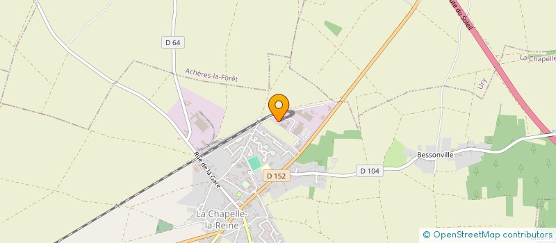 localisation de l'entreprise D.S.D. à LA CHAPELLE-LA-REINE